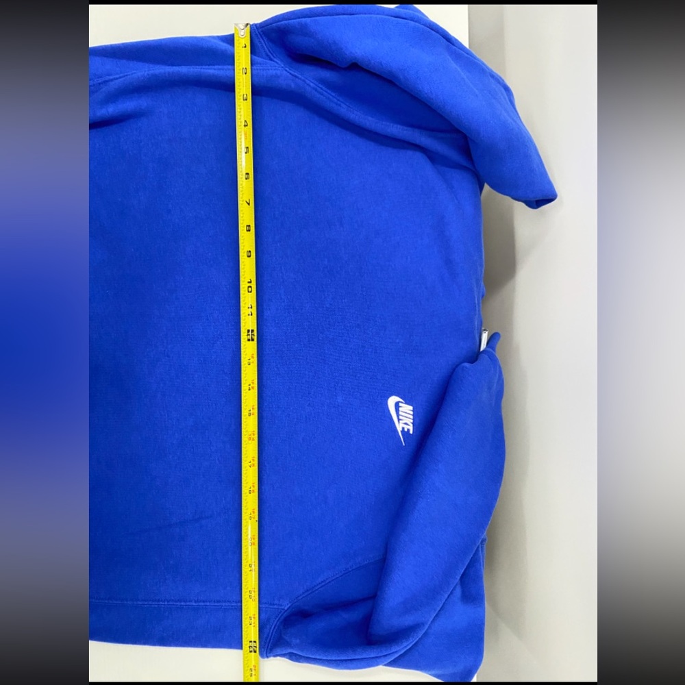 Nike Sportswear Club Fleece Crewneck Sweatshirt Game Royal Men Large BV2662-480 - Picture 8 of 11